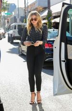 CHLOE MORETZ Leaves Il Pastaio in Beverly Hills 03/17/2016