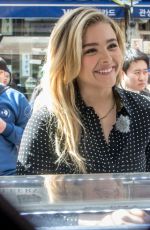 CHLOE MORETZ Out and About in Seoul 03/06/2016