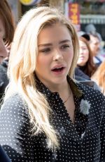CHLOE MORETZ Out and About in Seoul 03/06/2016