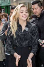 CHLOE MORETZ Out and About in Seoul 03/06/2016