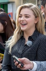 CHLOE MORETZ Out and About in Seoul 03/06/2016