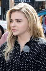 CHLOE MORETZ Out and About in Seoul 03/06/2016
