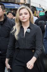 CHLOE MORETZ Out and About in Seoul 03/06/2016