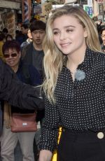 CHLOE MORETZ Out and About in Seoul 03/06/2016