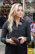 CHLOE MORETZ Out and About in Seoul 03/06/2016