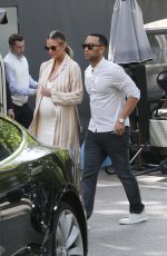 CHRISSY TEIGEN at Bel Air Hotel in Beverly Hills 03/20/2016