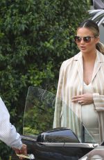 CHRISSY TEIGEN at Bel Air Hotel in Beverly Hills 03/20/2016