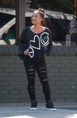 CHRISTINA MILIAN at Midori Sushi Restaurant in Studio City 03/18/2016