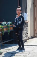 CHRISTINA MILIAN at Midori Sushi Restaurant in Studio City 03/18/2016
