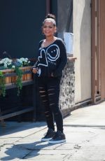 CHRISTINA MILIAN at Midori Sushi Restaurant in Studio City 03/18/2016