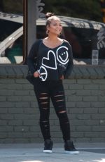 CHRISTINA MILIAN at Midori Sushi Restaurant in Studio City 03/18/2016
