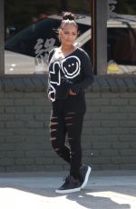 CHRISTINA MILIAN at Midori Sushi Restaurant in Studio City 03/18/2016