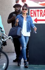 CHRISTINA MILIAN in Denim Jeans Out in Los Angeles 03/21/2016