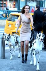 CHRISTY TURLINGTON on the Set of a Maybelline Photoshoot in New York 03/30/2016