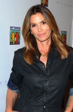 CINDY CRAWFORD at The Art of Friendship Benefit Photoauction in West Hollywood 03/03/2016