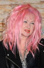 CYNDI LAUPER at Launch of New Slbum ‘Detour’ in Nashville 03/15/2016