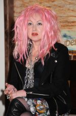 CYNDI LAUPER at Launch of New Slbum ‘Detour’ in Nashville 03/15/2016