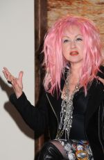 CYNDI LAUPER at Launch of New Slbum ‘Detour’ in Nashville 03/15/2016