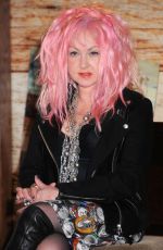 CYNDI LAUPER at Launch of New Slbum ‘Detour’ in Nashville 03/15/2016