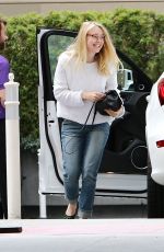 DAKOTA FANNING Out and About in Hollywood 03/05/2016