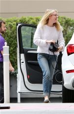 DAKOTA FANNING Out and About in Hollywood 03/05/2016