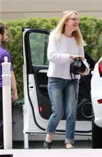DAKOTA FANNING Out and About in Hollywood 03/05/2016