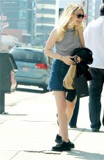 DAKOTA FANNING Out and About in Los Angeles 03/18/2016