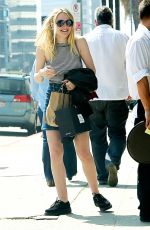 DAKOTA FANNING Out and About in Los Angeles 03/18/2016