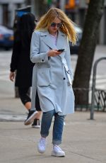 DAKOTA FANNING Out in New York 03/27/2016