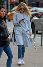 DAKOTA FANNING Out in New York 03/27/2016