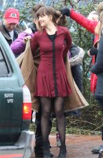 DAKOTA JOHNSON on the Set of ‘Fifty Shades Darker’ 03/04/2016
