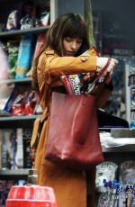 DAKOTA JOHNSON on the Set of 