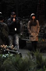 DAKOTA JOHNSON on the Set of ‘Fifty Shades Darker’ in Vancouver 03/14/2016