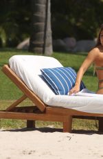 DAPHNE JOY at a Pool on Holiday in Punta Mita 08/03/2016