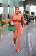 DAPHNE JOY in Tights Out and About in Los Angeles 03/02/2016
