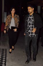 DEMI LOVATO and Wilmer Valderrama at Craig
