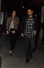 DEMI LOVATO and Wilmer Valderrama at Craig