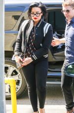 DEMI LOVATO Arrives at a Studio in Los Angeles 03/16/2016