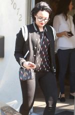 DEMI LOVATO Arrives at a Studio in Los Angeles 03/16/2016