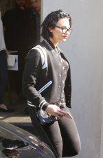 DEMI LOVATO Arrives at a Studio in Los Angeles 03/16/2016