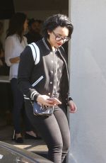 DEMI LOVATO Arrives at a Studio in Los Angeles 03/16/2016