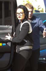 DEMI LOVATO Arrives at a Studio in Los Angeles 03/16/2016