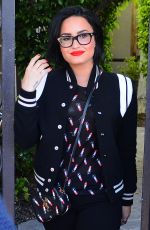 DEMI LOVATO Arrives at a Studio in Los Angeles 03/16/2016