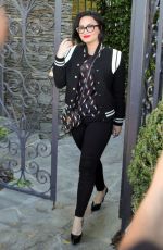 DEMI LOVATO Arrives at a Studio in Los Angeles 03/16/2016