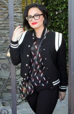 DEMI LOVATO Arrives at a Studio in Los Angeles 03/16/2016