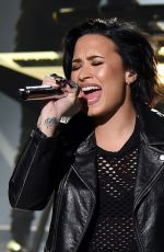DEMI LOVATO Performs on American Idol 03/03/2016