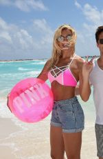 DEVON WINDSOR and RACHEL HILBERT at VS Secret Pink Nation Spring Beach Party in Cancun 03/15/2016
