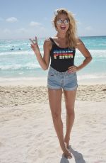 DEVON WINDSOR and RACHEL HILBERT at VS Secret Pink Nation Spring Beach Party in Cancun 03/15/2016
