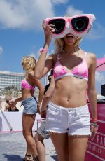 DEVON WINDSOR and RACHEL HILBERT at VS Secret Pink Nation Spring Beach Party in Cancun 03/15/2016