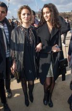 DIANA AGRON at Elie Saab Fashion Show in Paris 03/05/2016